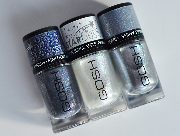 stylelab beauty blog Gosh Stardust nail lacquers AW14a