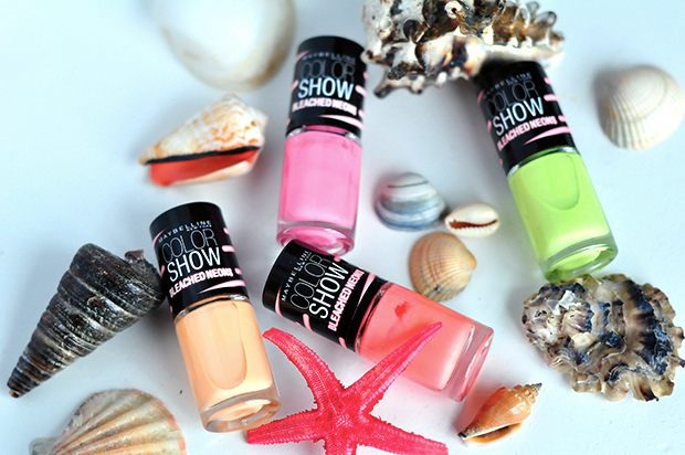 stylelab beauty blog Maybelline Color Show Bleached Neons nail polish 1