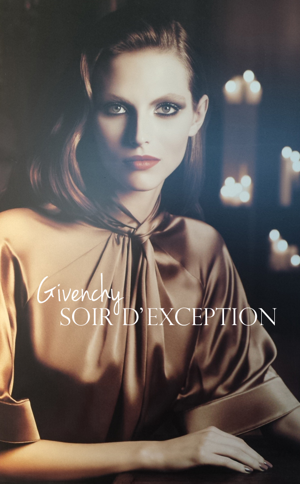 stylelab beauty blog givenchy soir dexception fall winter 2013 makeup collection campaign image