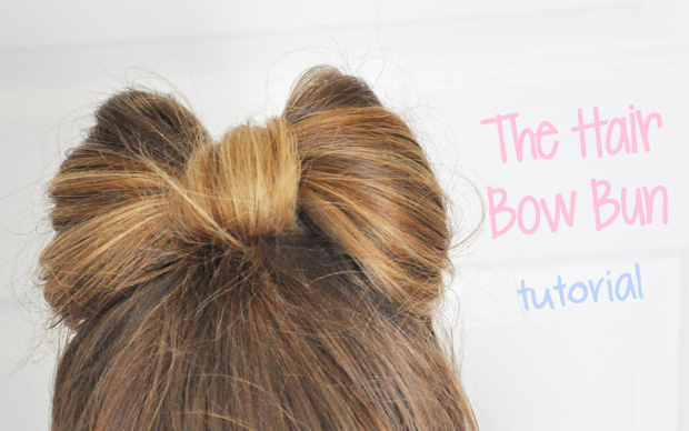 tutorial stylelab 1 hair bow hair bun blog bun beauty tutorial top