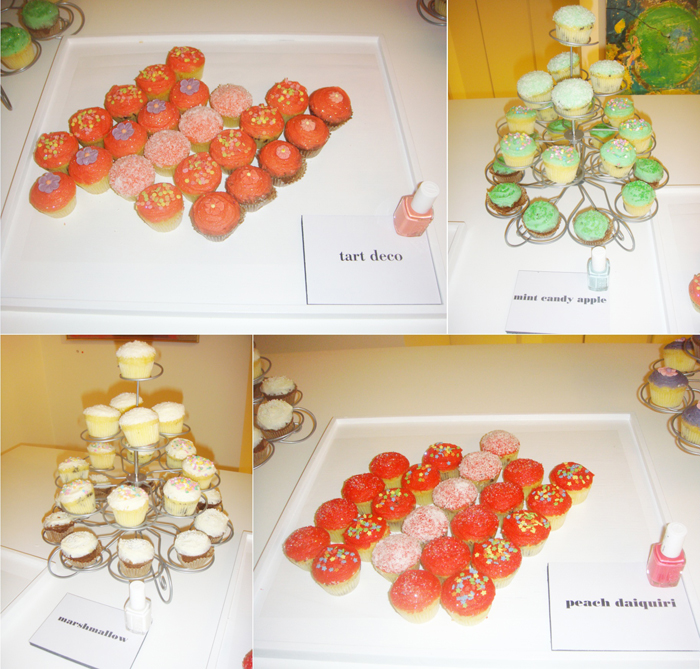 stylelab beauty fashion blog essie launch event nail polishes cupcakes