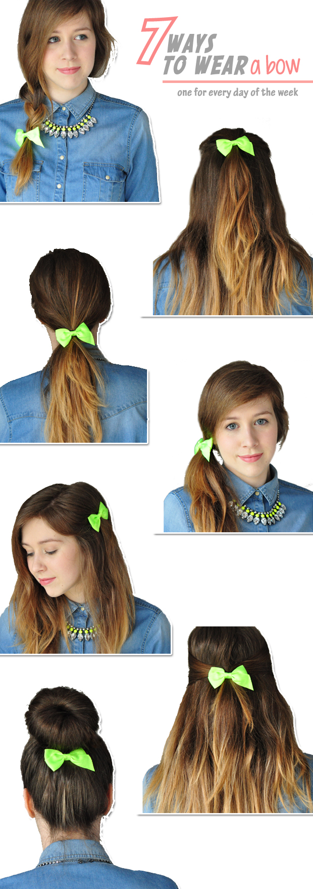 stylelab fashion beauty blog 7 ways to wear a bow hair pin