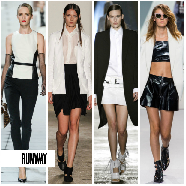 stylelab fashion blog trend spring summer ss 2013 monochrome black white runway