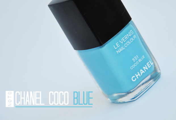 NOTD, Chanel Coco Blue