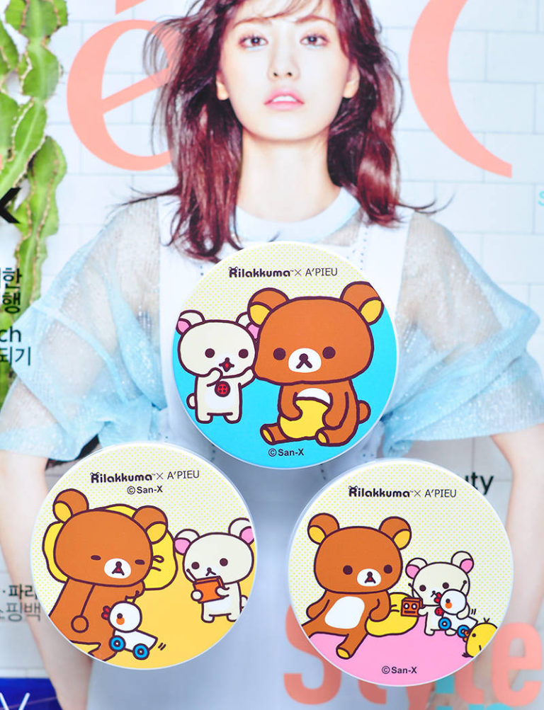 A'Pieu x Rilakkuma Air Fit Cushion Blusher StyleLab